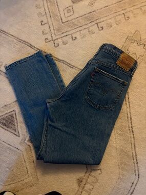 Levi's Medium Blue Straight-Leg Jeans